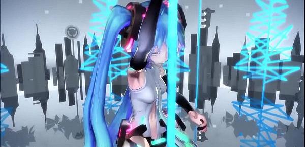  Miku pole dancing